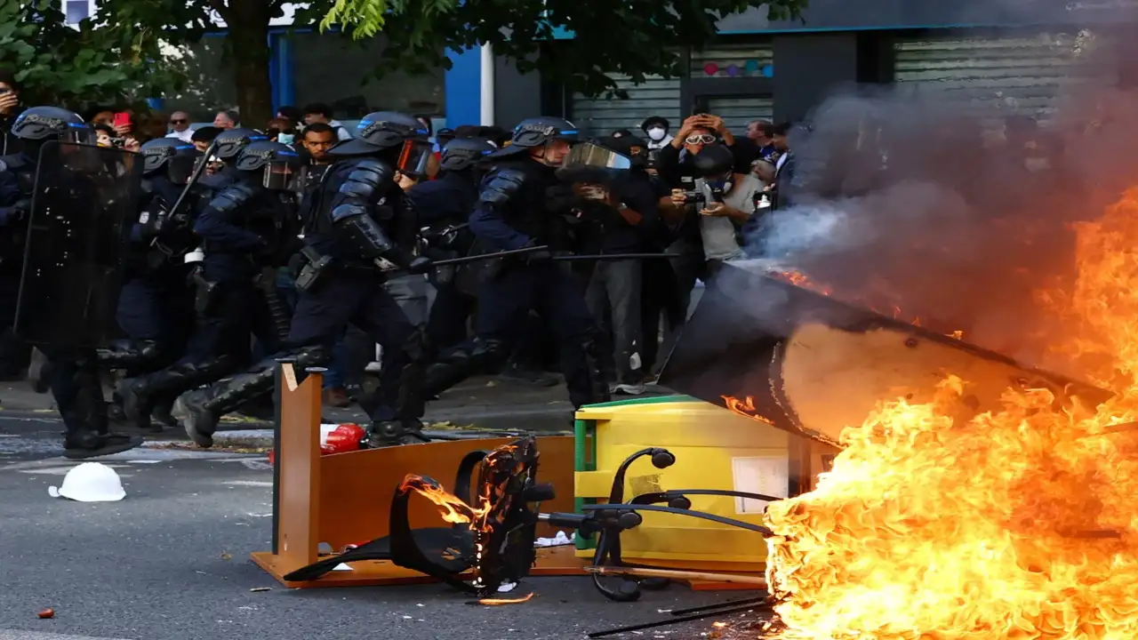 France's Tear Gas Test